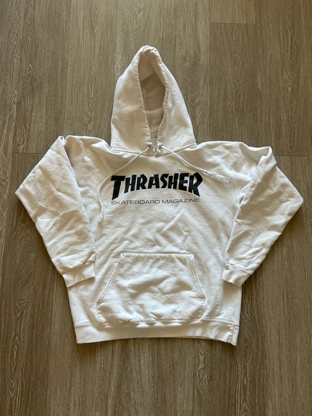 White Thrasher Hoodie